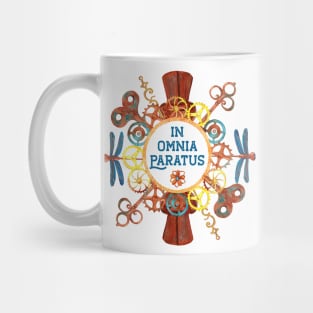 In Omnia Paratus - Steampunk Mug